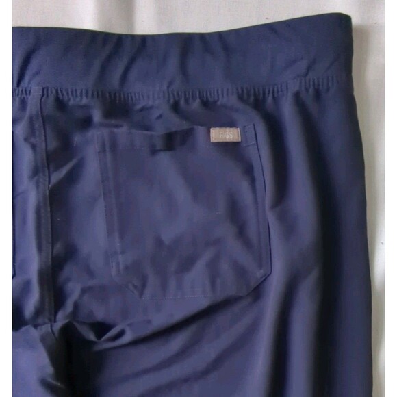 FIGS Livingston Basic Scrub Pants Technical Collection Women XXL Navy Blue - Picture 4 of 11